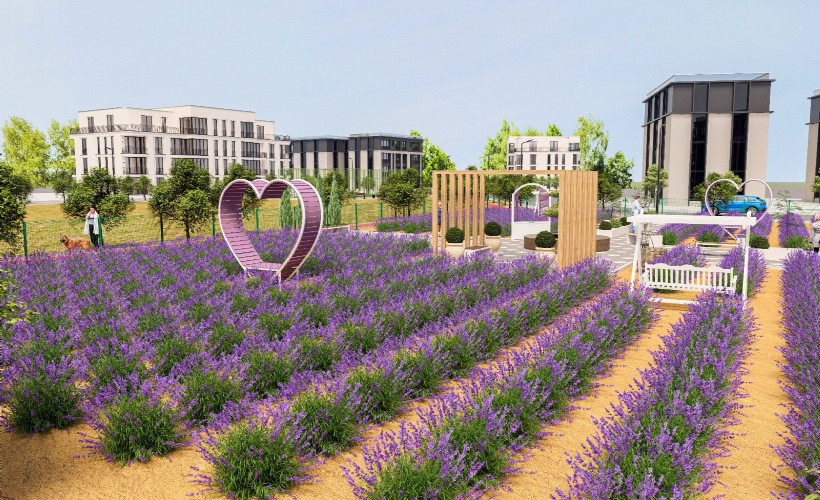 Kemalpaşa Belediyesi’nden ilçeye yeni yaşam alanı: Lavanta Park