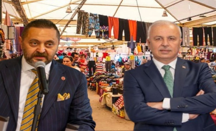 AK Partili Köse ve Ünal'dan 'Bostanlı Pazarı' çıkışı: Karşıyaka esnafına büyük darbe vurmakta!