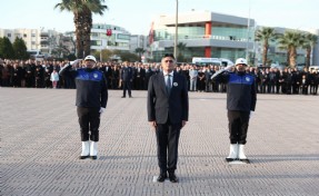 Aliağa'da duygu dolu Atatürk anması!