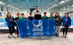 Aliağalı yüzücüler geleneği bozmadı: Aliağa yine Türkiye finallerinde