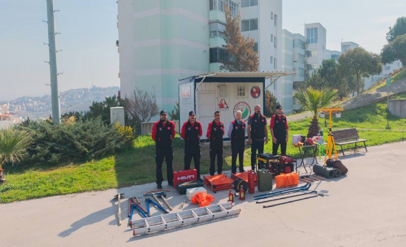 Balçova Belediyesi’nden afetlere karşı hazırlık: 8 noktada afet tankı