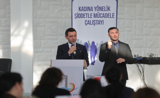 Bayraklı’da kadına yönelik şiddetle mücadele çalıştayı