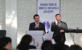 Bayraklı’da kadına yönelik şiddetle mücadele çalıştayı