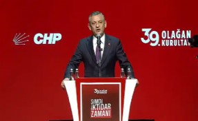 CHP Genel Başkanı Özgür Özel, 39. Olağan Kurultayı'nda konuşuyor