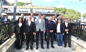 CHP İl Başkanı Güç'ten Bakırçay buluşması: Cemil Tugay da katıldı