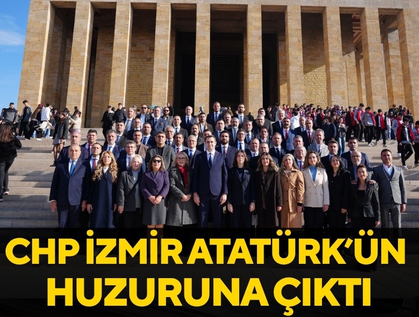 CHP İzmir Anıtkabir'de: Ebedi Başkomutanımız Atatürk'tür