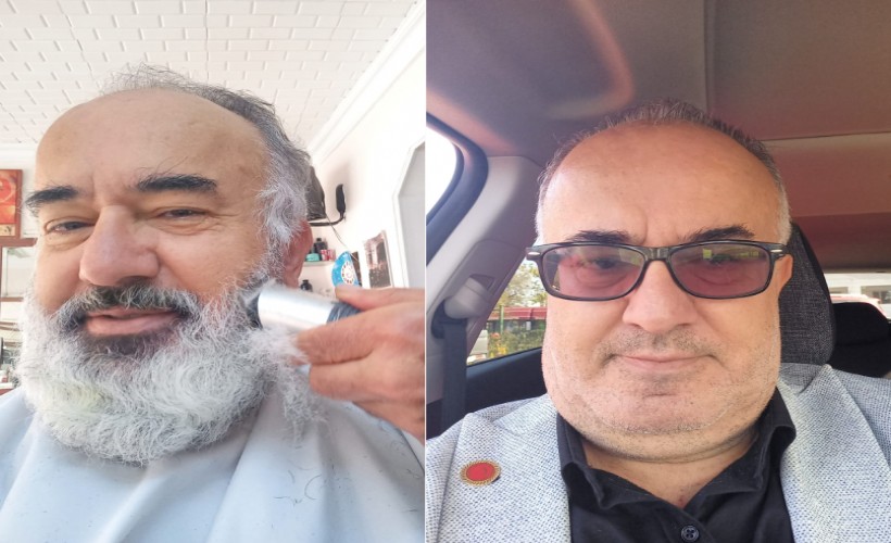CHP'li başkan Ahmet Özer'in tahliyesi sonrası 7,5 aylık sakallarını kesti
