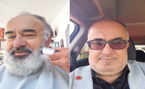 CHP'li başkan Ahmet Özer'in tahliyesi sonrası 7,5 aylık sakallarını kesti