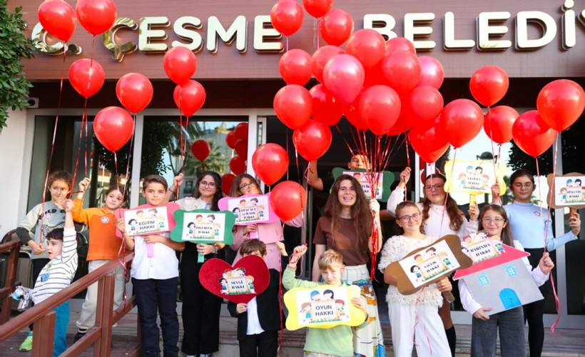 Çeşme'de 1. Çocuk Hakları Çalıştayı düzenlendi