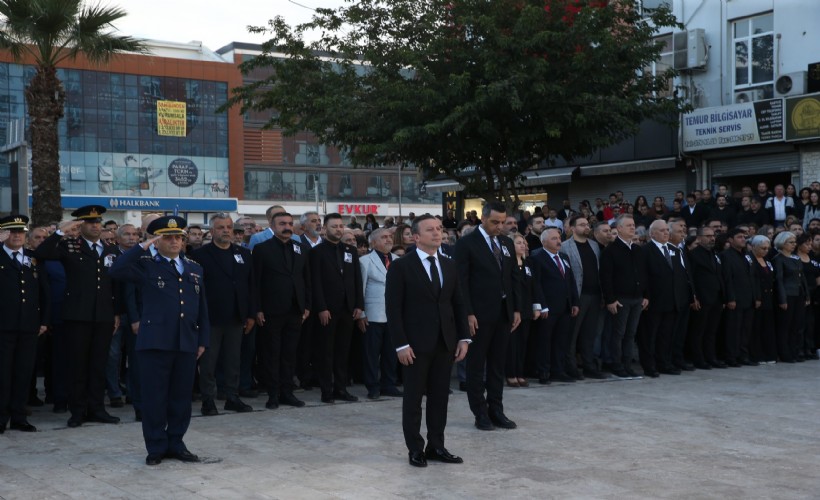 Çiğli’de 10 Kasım saygı ve minnetle anıldı