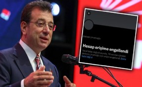 Ekrem İmamoğlu'nun hesabına erişim engeli