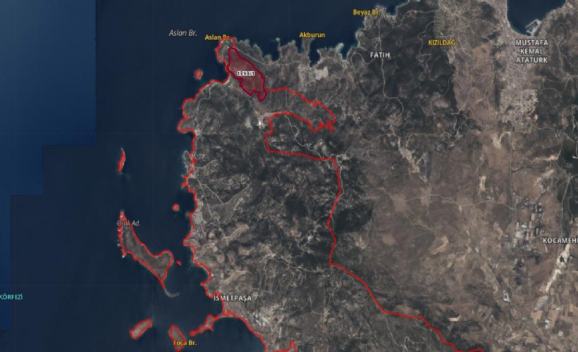 Foça’daki parselasyon planı iptal edildi