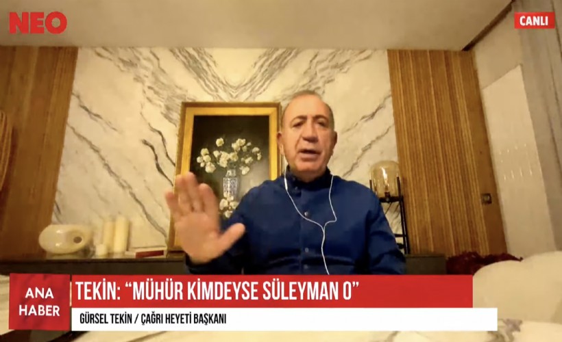 Gürsel Tekin'den NEO Ana Haber'e flaş açıklamalar ve 'ihanet' çıkışı