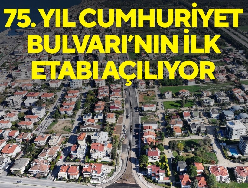 Güzelbahçe’nin tarihi yol ve altyapı projesinde ilk etap tamam
