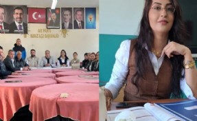 Hem AK Parti kadın kolların başkanı, hem öğretmen hem de kantinci!