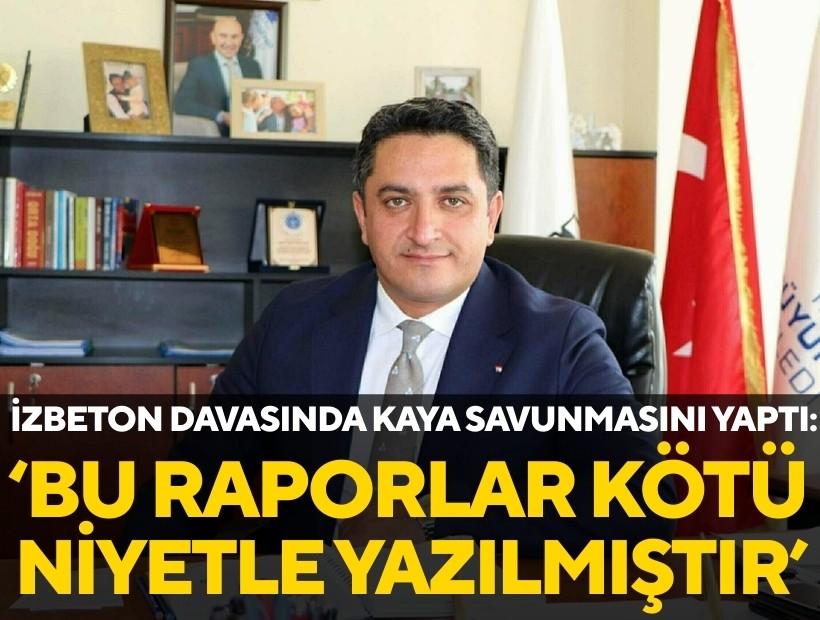 İZBETON davasında ilk oturum tamam: 'Dosyada suç kastı yoktur'