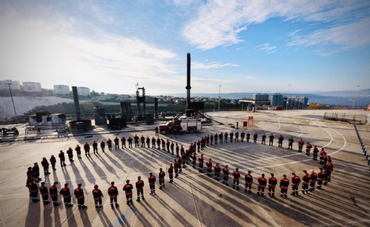 İzmir İtfaiyesi’nden 10 Kasım’da anlamlı tören