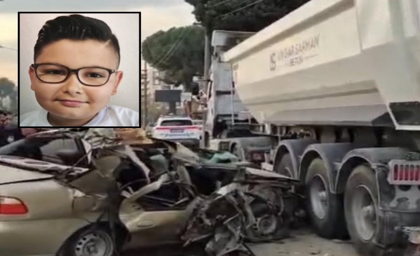 İzmir'de kazada ağır yaralanan 11 yaşındaki Rüzgar kurtarılamadı