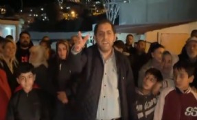 İzmir'de mahalle sakinleri ayağa kalktı! 'Cemil Tugay istifa' sesleri yükseldi