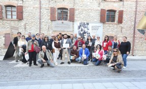 İzmirli turist rehberlerinden Efes Tarlası Yaşam Köyü’ne eğitim ziyareti