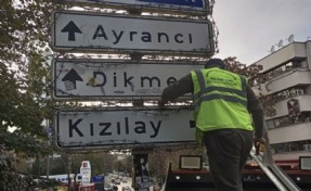 Kızılay tabelasının yanında bir kişi bıçaklandı: Belediye dikenli tel döşedi
