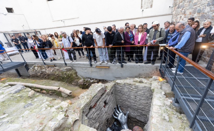Konak'ta tarihi hamama modern dokunuş