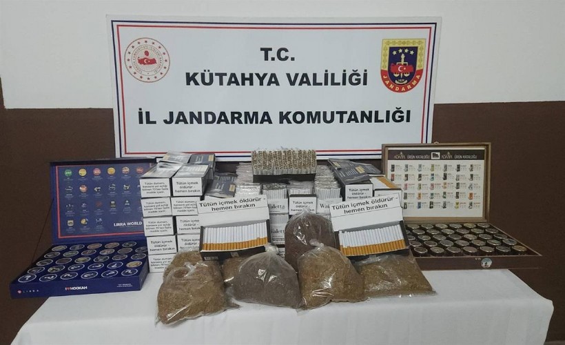Kütahya’da kaçak sigara operasyonu