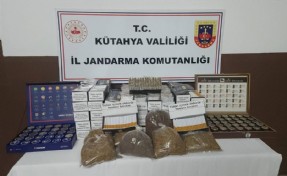 Kütahya’da kaçak sigara operasyonu