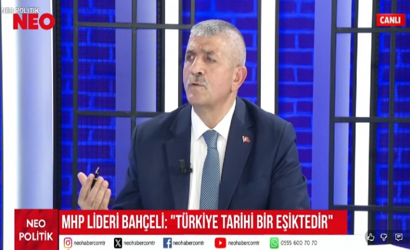 MHP İl Başkanı Veysel Şahin’den çarpıcı çıkış: “100 yıllık kavga bitiyor, kardeşlik başlıyor!”