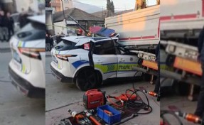 Manisa'daki kazada 1 polis şehit oldu!