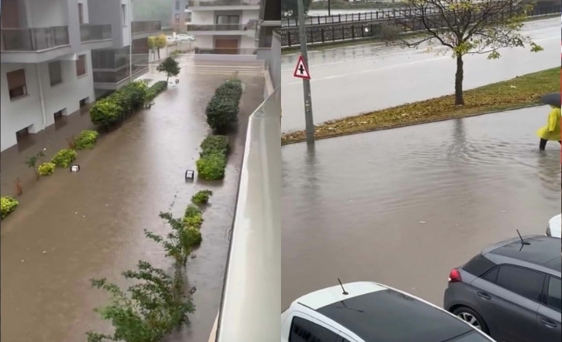 Muğla'da sağanak; cadde ve sokaklar göle döndü