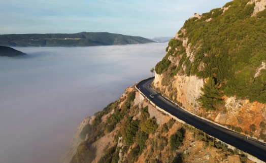 Muğla'da sis güzelliği hayran bıraktı!
