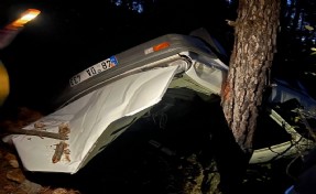 Muğla’da otomobil uçuruma yuvarlandı: 2 yaralı