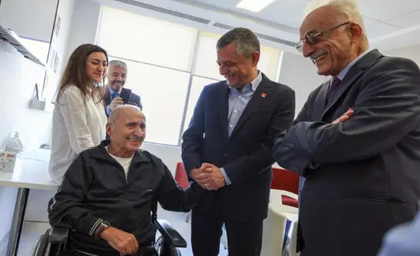 Özgür Özel'den, Hikmet Çetin'e ziyaret