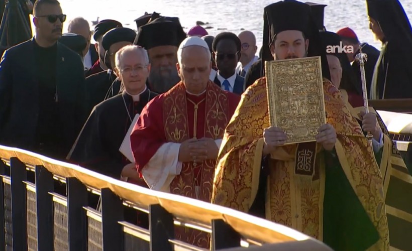 Papa 14. Leo İznik'teki 1700 yıllık ayine katıldı!