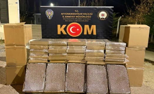Polisten kaçak tütün operasyonu