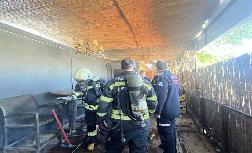 Restorandaki yangında yaralanmıştı, hastanede öldü