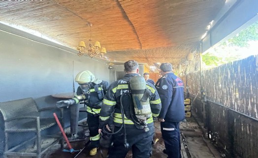 Restorandaki yangında yaralanmıştı, hastanede öldü