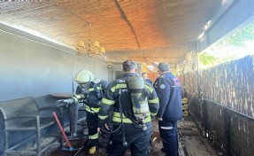 Restorandaki yangında yaralanmıştı, hastanede öldü