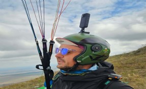 Rus paraşütçünün acı sonu!