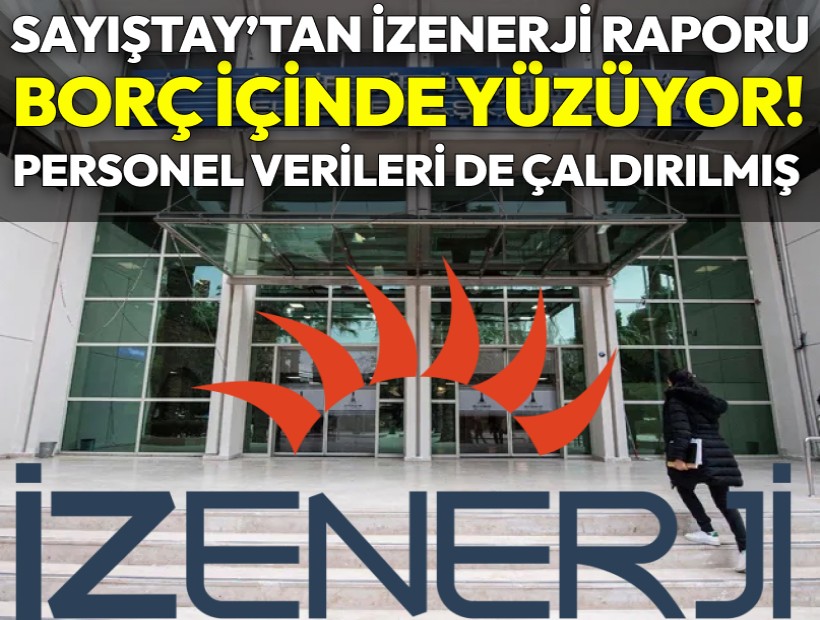 Sayıştay'dan şok İZENERJİ raporu: Borç içinde yüzüyor!