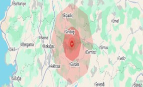 Sındırgı'da deprem!