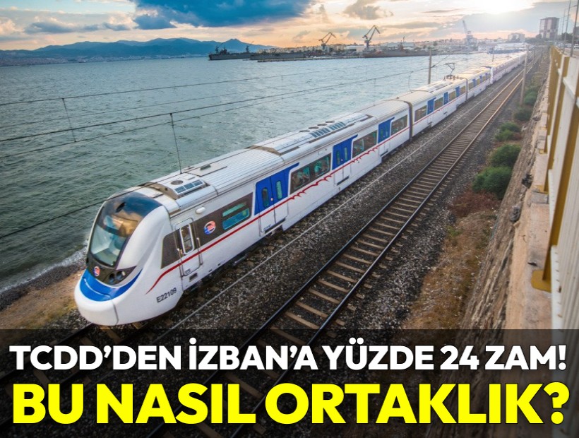 TCDD’den İZBAN’ın hat kullanım bedellerine yüzde 24’lük zam