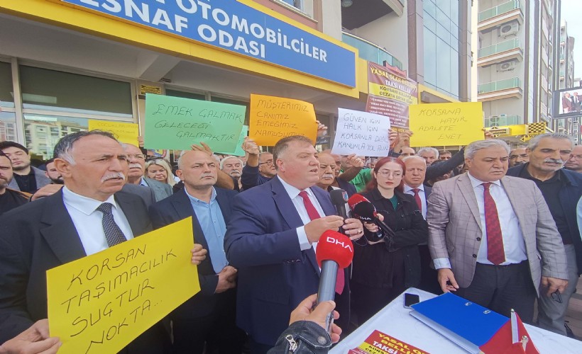 Taksicilerden ‘korsan’ taşımacılığa tepki: Meclis'te düzenleme yapılsın!