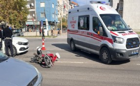 Tavşanlı’da otomobil ile motosiklet çarpıştı; 2 yaralı