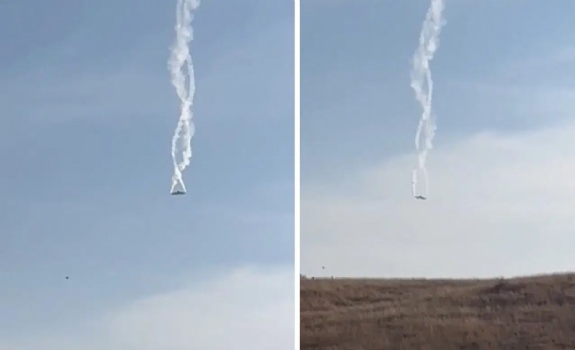 Gürcistan'dan acı haber geldi: İçinde 20 personel olan askeri uçağımız düştü