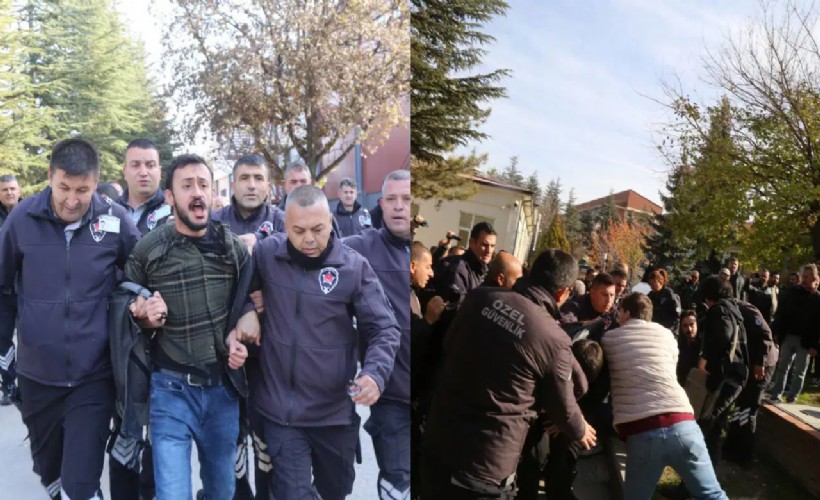 Üniversitede yemekhane protestosu: Öğrenciler yaka paça dışarı çıkarıldı