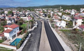Urla’da iki caddeye yeni çehre