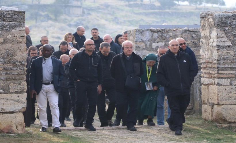 Vatikan heyeti, Papa’nın ziyareti öncesi Denizli'ye geldi