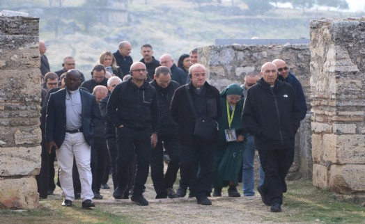 Vatikan heyeti, Papa’nın ziyareti öncesi Denizli'ye geldi